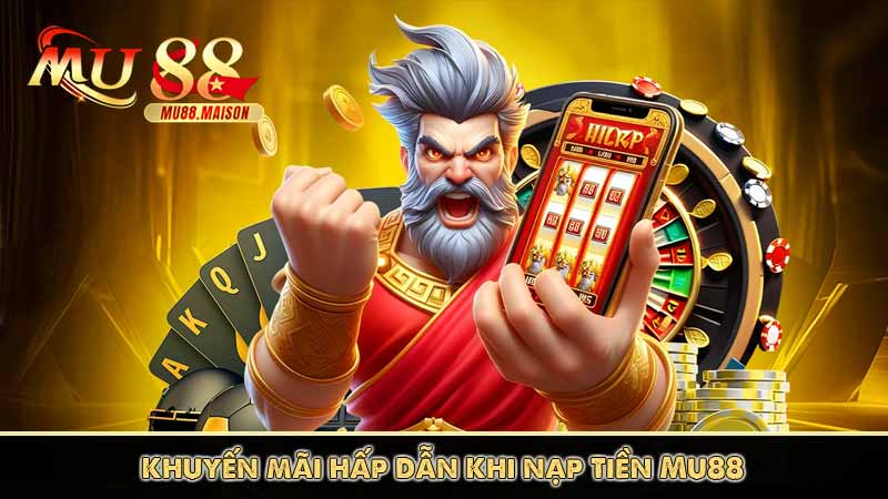 Nạp Tiền MU88 11 khuyến mãi hấp dẫn khi nạp tiền Mu88