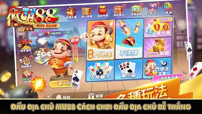Đấu địa chủ MU88 – Cách chơi đấu địa chủ dễ thắng nhất 2025