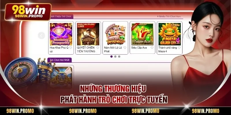 Những thương hiệu phát hành trò chơi trực tuyến