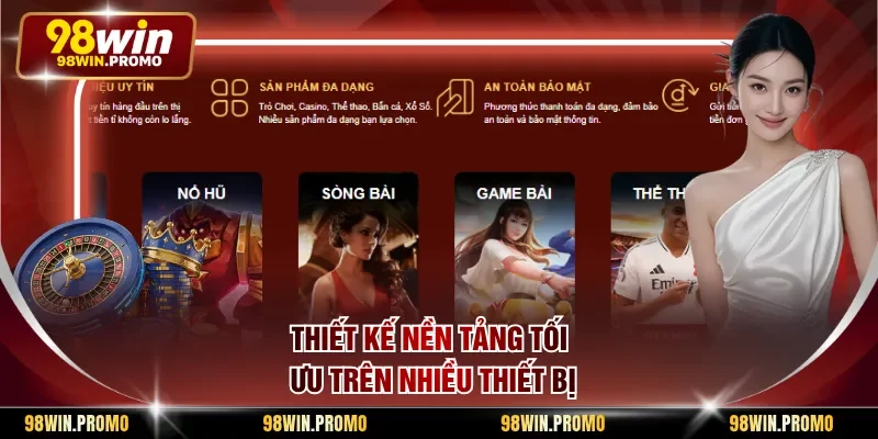 Thiết kế nền tảng tối ưu trên nhiều thiết bị